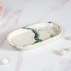 Marble Pattern Ceramic Bath Set Of 3 Nestasia