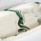 Marble Pattern Ceramic Bath Set Of 3 Nestasia