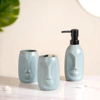 Face Vase Inspired Bath Set Of 3 Nestasia