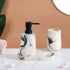 Set Of 3 Bathroom Accessories With Tray Nestasia