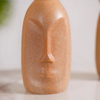 Faces Ceramic Bathroom Accessories Set Of 3 Nestasia