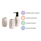Art Face Bath Set Of 3 Nestasia