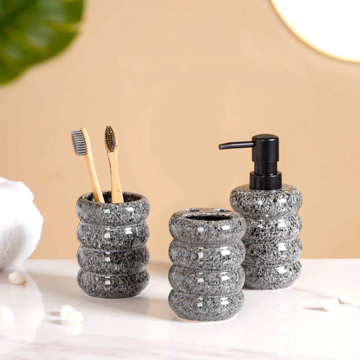 Serenity Spa Bath Set Of 3 Nestasia