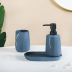 Sleek Ceramic Bathroom Set Of 3 Nestasia