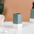 Stoneware Bathroom Accessories Set Of 3 Nestasia