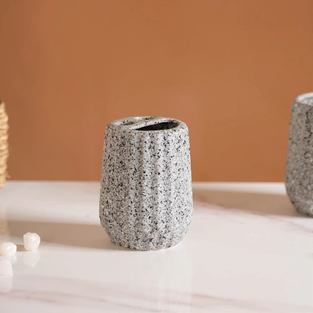 Ribbed Contemporary Bath Set Of 3 Nestasia