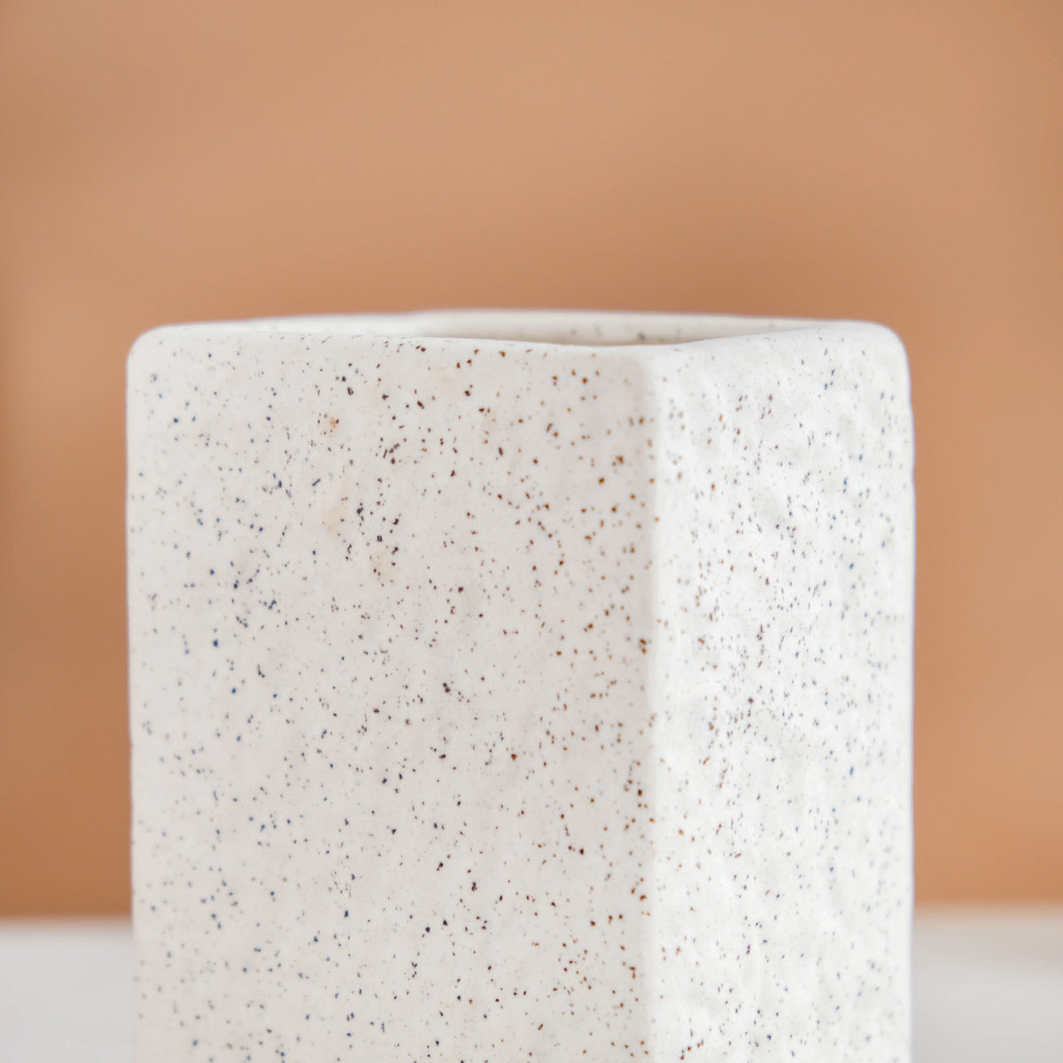 White Stone Bathroom Accessories Set Of 3 Nestasia