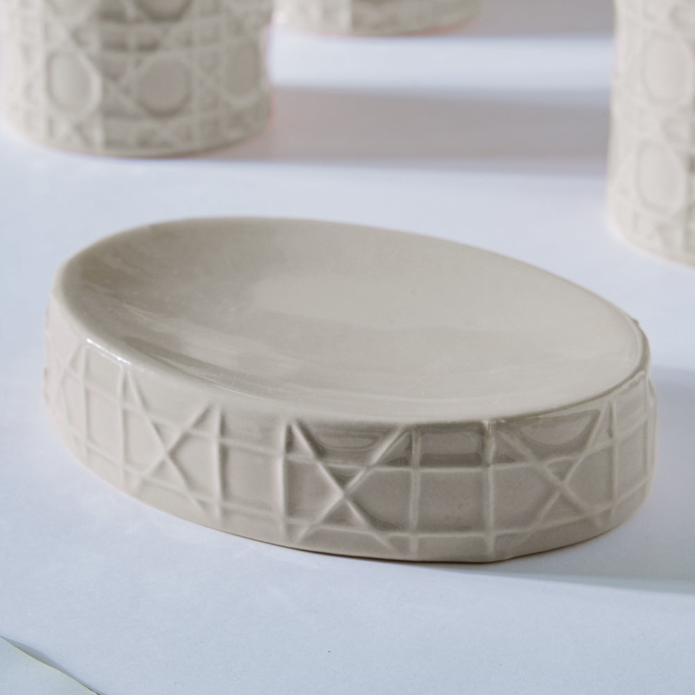 Luxury Ceramic Bathroom Set Of 4 Nestasia