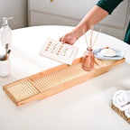 Bathtub Tray With Waterproof Mesh Nestasia