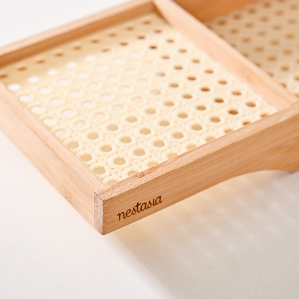 Bathtub Tray With Waterproof Mesh Nestasia
