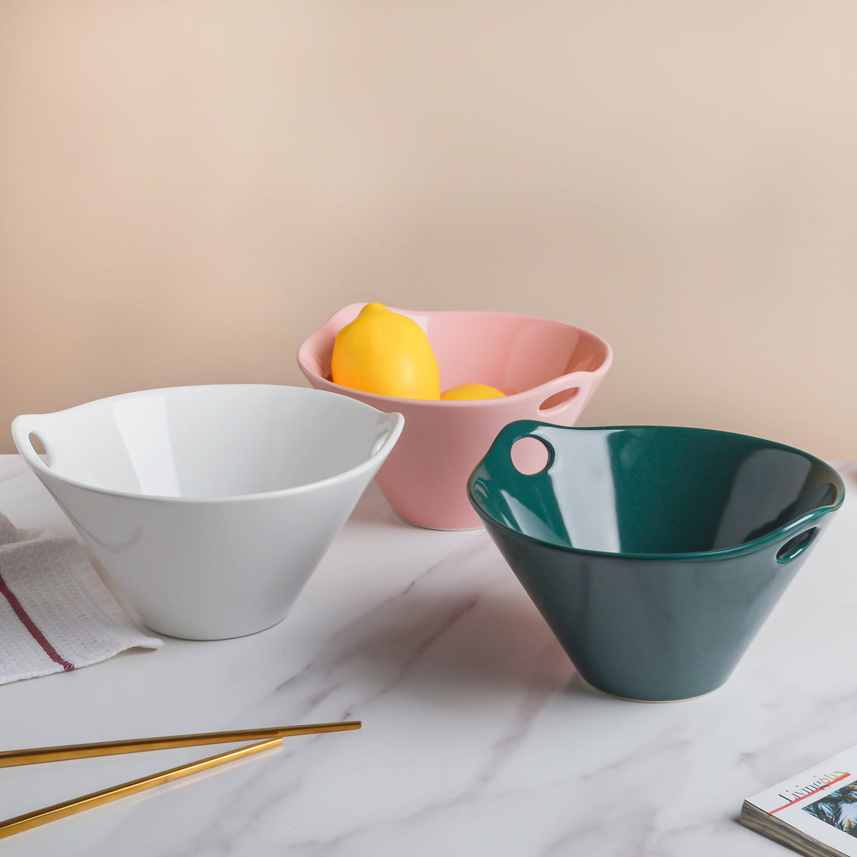 Snow White Serving Bowl 700 ml Nestasia