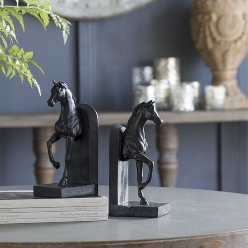 3D Animal Horse Bookends For Home Decor And Desk Accessories kafalo
