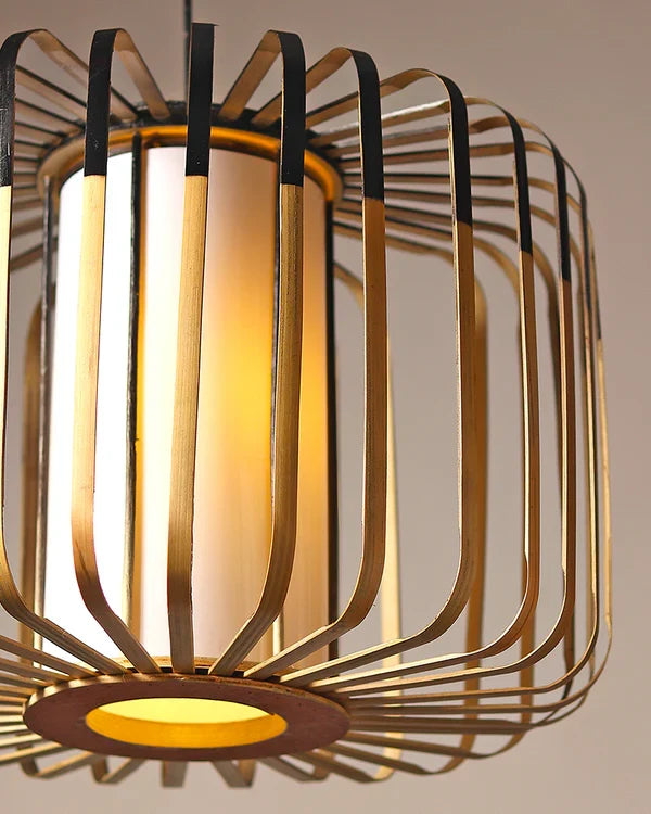 Bamboo Ceiling Lamp for Hall and Corridor