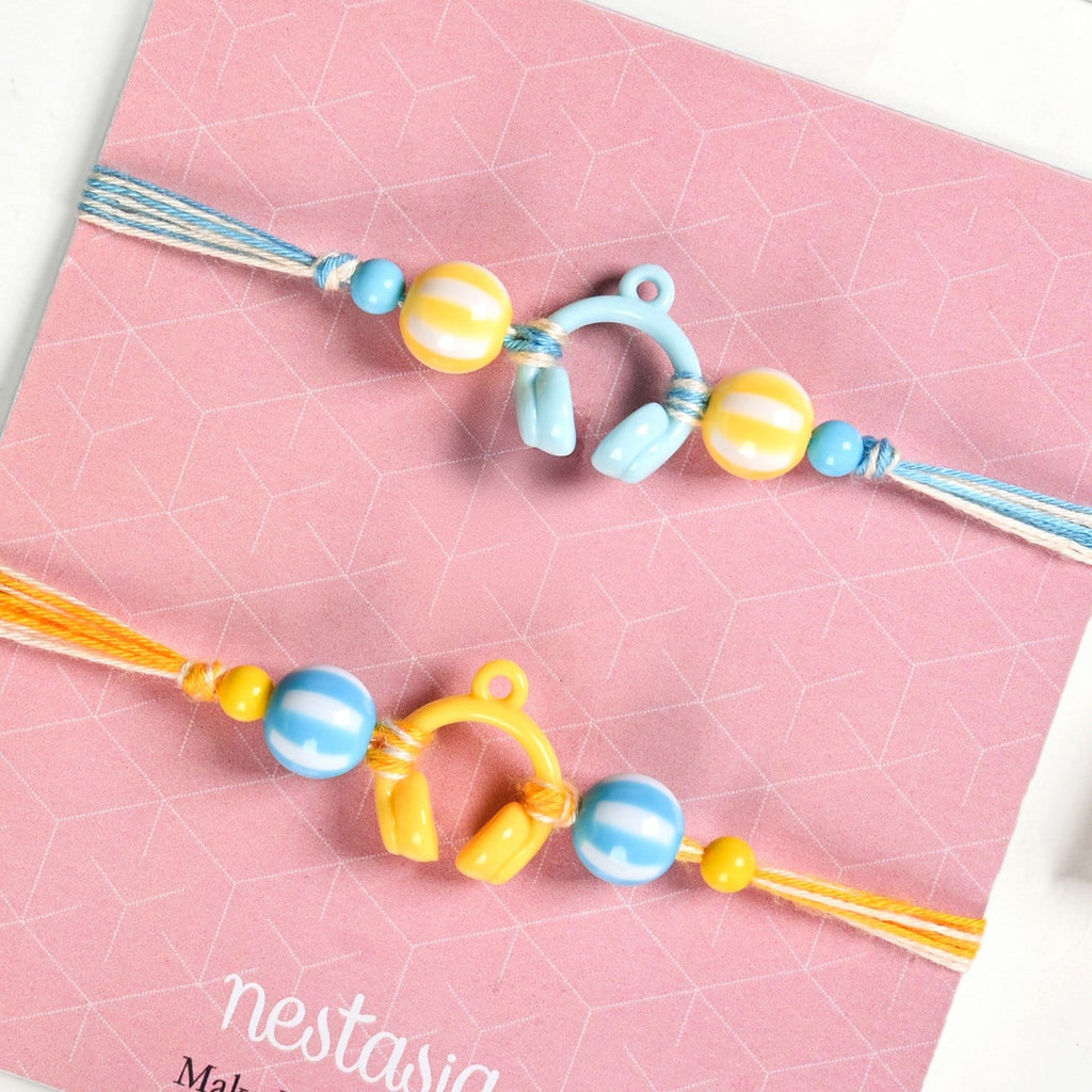 Funky Beats Rakhi Gift Set Nestasia