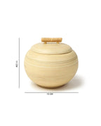 Beige Ceramic Storage Canisters for Kitchen, Pantry Organization, and Countertop Use