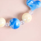 Aqua Amour Beaded Keychain Nestasia