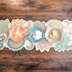 Beads Pastel Flower Runner Nestasia