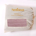 Embroidered 100% Pure Cotton King Size Bed Cover Nestasia