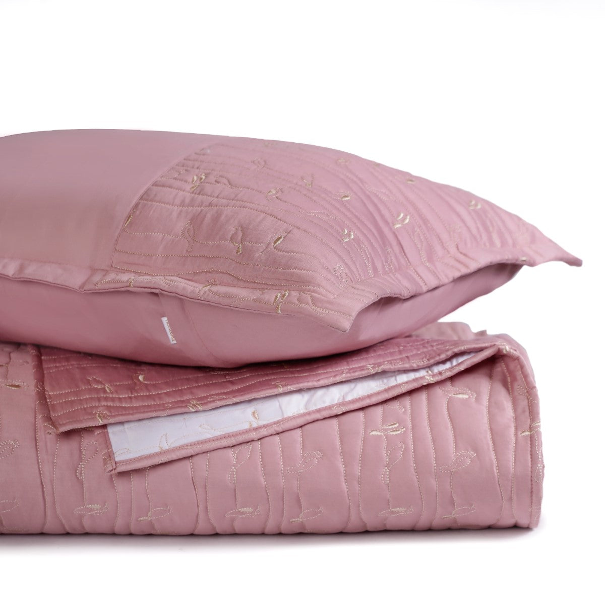 Embroidered 100% Pure Cotton King Size Bed Cover Nestasia