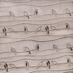Cotton King Size Bed Cover Beige Nestasia