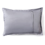 Pure Cotton Quilted King Size Bed Cover Grey Nestasia