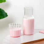 Bedside Glass Carafe With Tumbler Nestasia