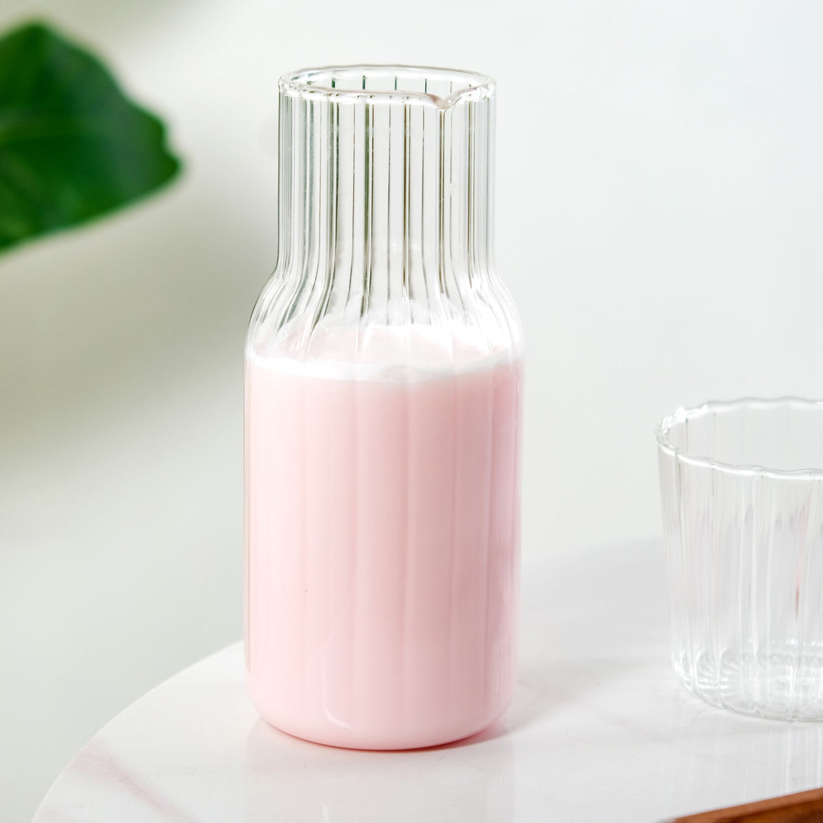 Bedside Glass Carafe With Tumbler Nestasia
