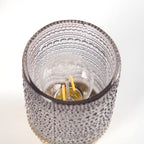 Bubble Glass Cordless Table Lamp With LED Bulb Nestasia