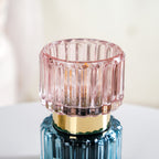 Two Toned Hourglass Bedside Lamp With E27 LED Bulb Nestasia