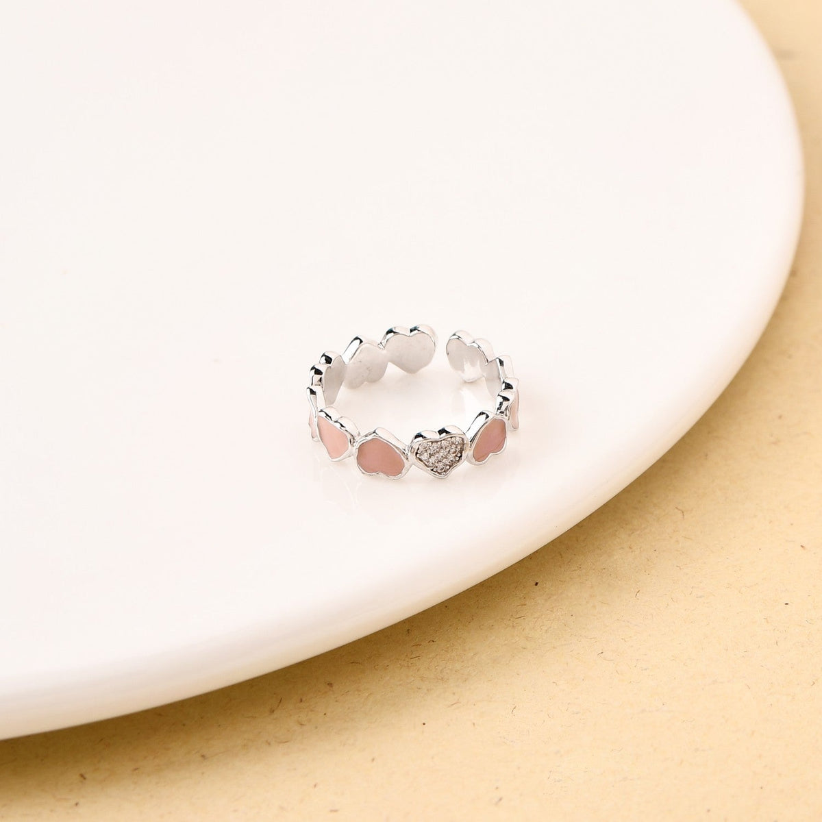 Beige Bliss Love Ring Nestasia