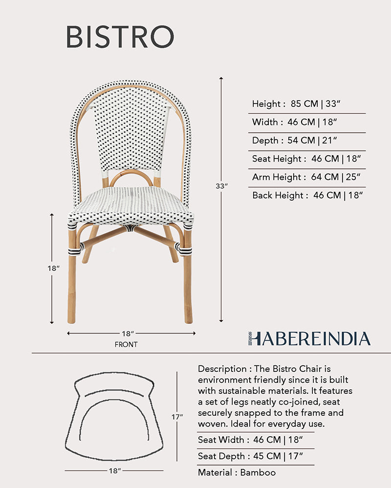 Elegant Bamboo Chairs for Balcony and Home Seating Needs