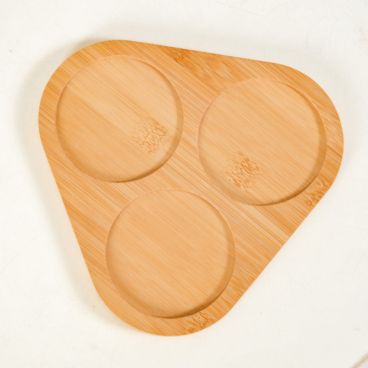 Black Ceramic Bowls Set Of 3 With Bamboo Tray 200ml Nestasia