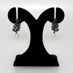 Black Pearl Leaf Dangles Nestasia