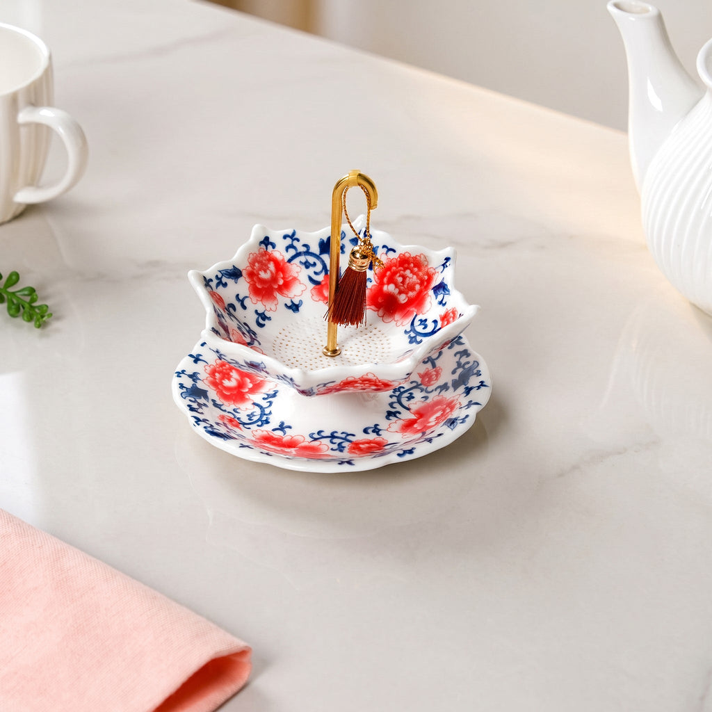 Chinoiserie Umbrella Tea Strainer Nestasia