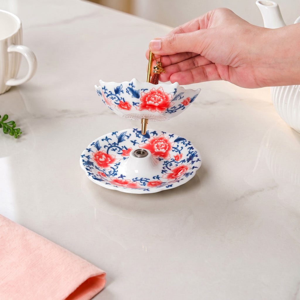 Chinoiserie Umbrella Tea Strainer Nestasia
