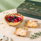 Fragrant Bliss Urli Potpourri And Candle Hamper In Gift Box Nestasia