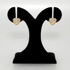 Blooming Heart Stud Earrings Nestasia