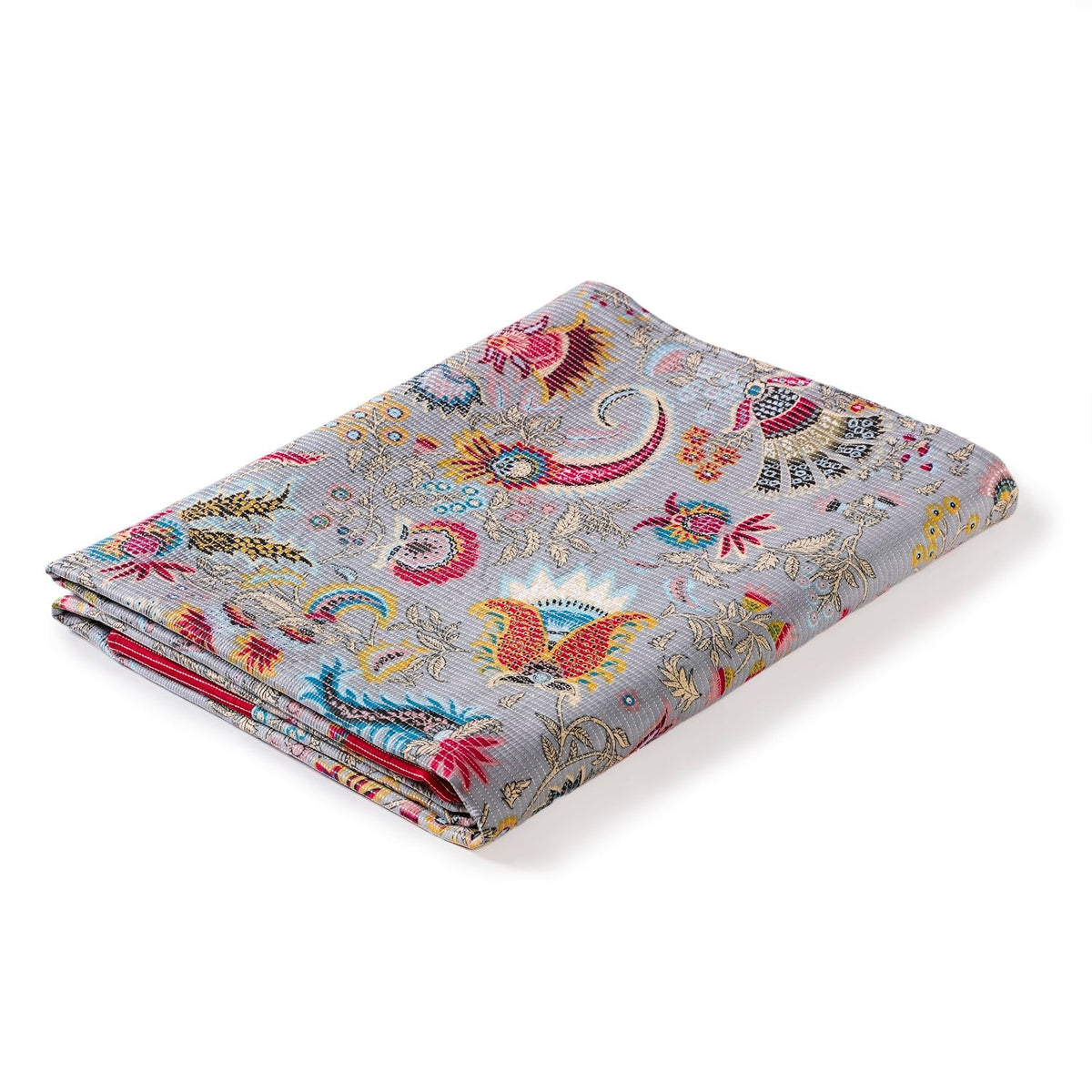 Bloomscape Quilted Cotton Bedcover 250x230cm Nestasia
