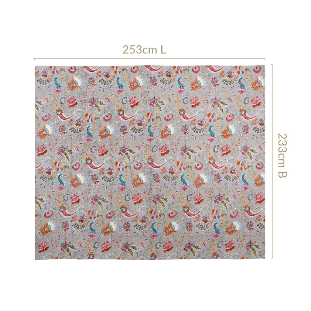 Bloomscape Quilted Cotton Bedcover 250x230cm Nestasia