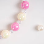 Blush Pink Bow Keychain Nestasia