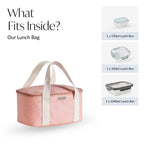Urban Daily Insulated Lunch Bag In Peach Nestasia