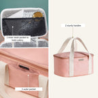 Urban Daily Insulated Lunch Bag In Peach Nestasia