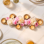 Blush Garden Tealight Runner Nestasia