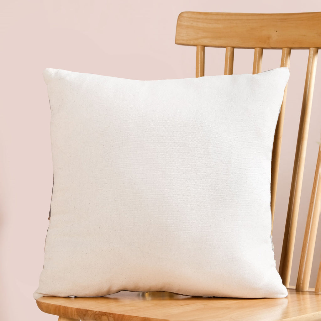 Botanical Breeze Embroidered Cushion Cover 40x40cm Nestasia