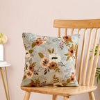 Botanical Breeze Embroidered Cushion Cover 40x40cm Nestasia