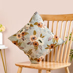 Botanical Breeze Embroidered Cushion Cover 40x40cm Nestasia