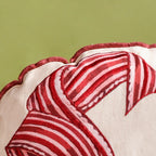 Bow Embroidered Cushion Cover 45cm Nestasia