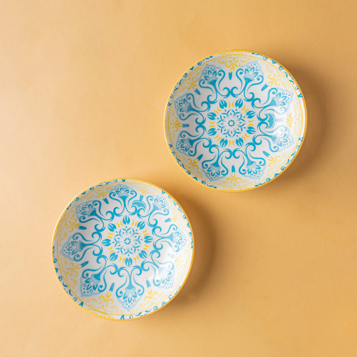 Mandala Dessert Plate Set of 2 Nestasia