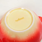 Strawberry Ceramic Serving Bowl With Lid 900ml Nestasia