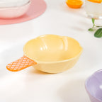 Ice Cream Shape Bowl With Handle 400 ml Nestasia